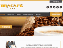 Tablet Screenshot of bracafe.com